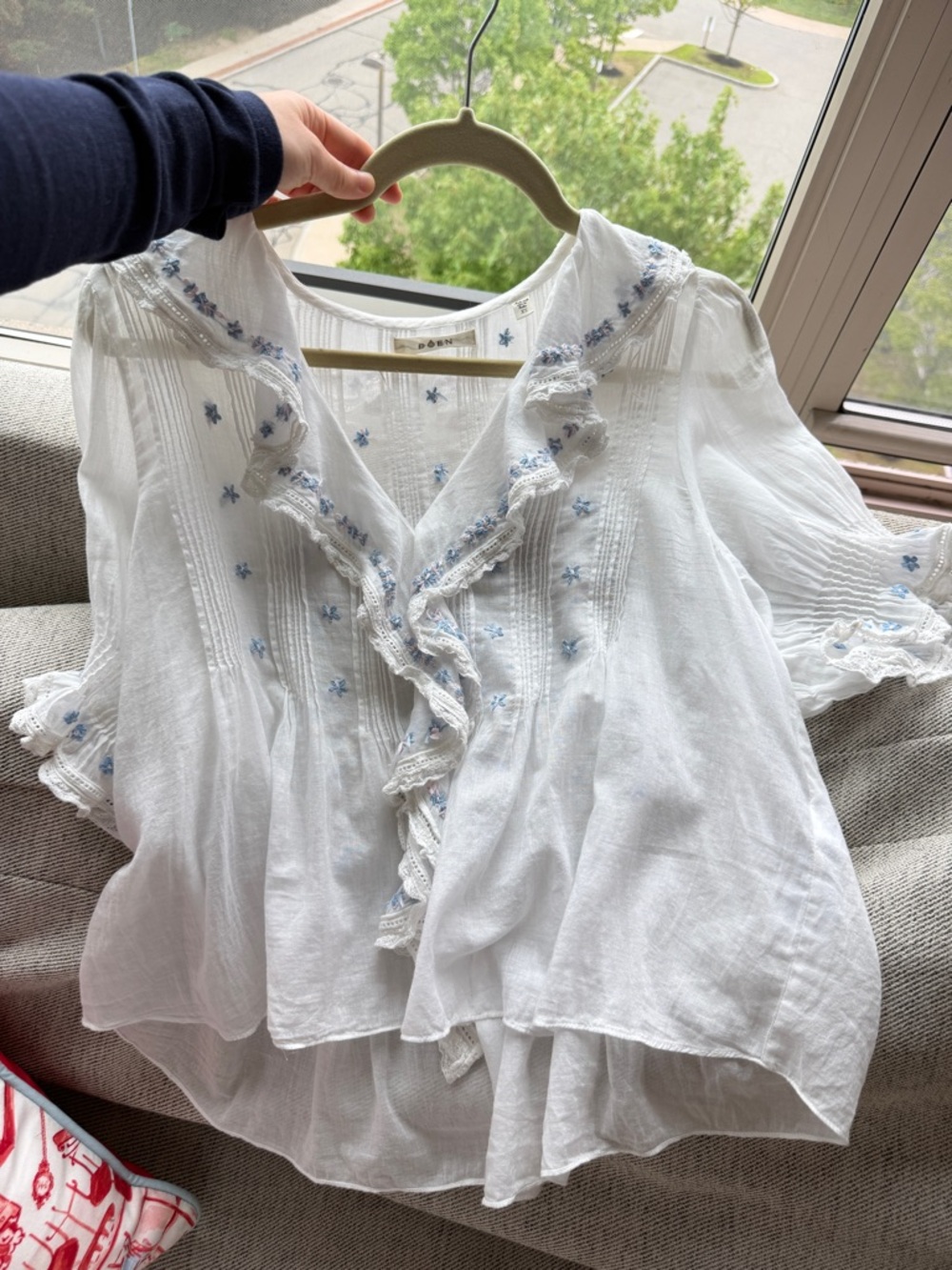 NEW Doen HETTIE HENRI TOP IN SALT XS - Picture 8 of 12